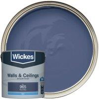 Wickes Vinyl Matt Emulsion Paint - Navy Blue No.965 - 2.5L