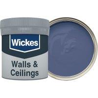 Wickes Vinyl Matt Emulsion Paint Tester Pot - Navy Blue No.965 - 50ml