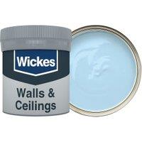 Wickes Vinyl Matt Emulsion Paint Tester Pot - Sky No.910 - 50ml