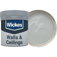 Wickes Vinyl Matt Emulsion Paint Tester Pot - Steel No.210 - 50ml