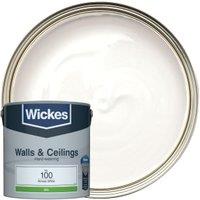 Wickes Vinyl Silk Emulsion Paint - Almost White No.100 - 2.5L