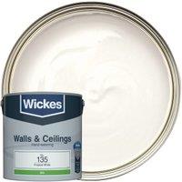 Wickes Vinyl Silk Emulsion Paint - Frosted White No.135 - 2.5L