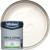 Wickes Vinyl Silk Emulsion Paint - Frosted White No.135 - 5L