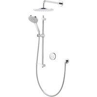 Aqualisa Unity Q Smart Concealed Gravity Pumped Shower with Adjustable & Fixed Wall Head