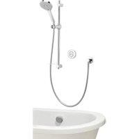 Aqualisa Unity Q Smart Concealed High Pressure Combi Shower with Adjustable Shower Head & Bath Filler