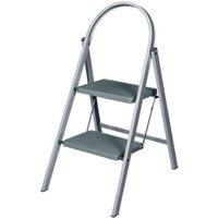 Werner 2 Step Grey Stepstool