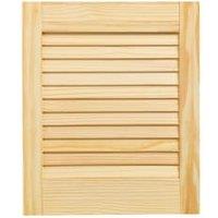 Wickes Pine Closed Internal Louvre Door - 457 x 381mm
