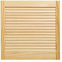 Wickes Pine Closed Internal Louvre Door - 610 x 610mm