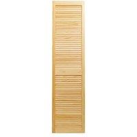 Wickes Pine Closed Internal Louvre Door - 1829 x 457mm