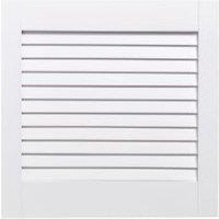 Wickes White Closed Internal Louvre Door - 457 x 457mm