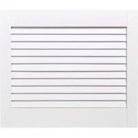 Wickes White Closed Internal Louvre Door - 457 x 533mm