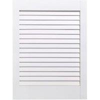 Wickes White Closed Internal Louvre Door - 610 x 457mm