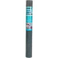 Wickes 13mm Garden Cage & Aviary Galvanised Wire Mesh - 900mm x 6m
