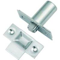 Wickes Adjustable Roller Door Catch - Chrome