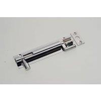 Wickes Chrome Necked Barrel Bolt - 100mm