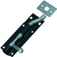 Wickes Black Necked Tower Bolt - 113mm