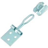 Wickes Wire Hasp and Staple - Zinc 77mm