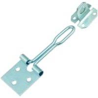 Wickes Wire Hasp and Staple - Zinc 103mm