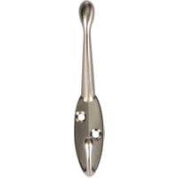 Wickes Satin Nickel Hat & Coat Hook - Pack of 2