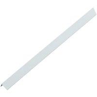 Rothley Multi-Purpose Angle Equal Sided White Plastic PVC 23.5mm x 23.5mm x 2500mm x 1.5mm