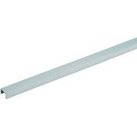 Rothley Multi-Purpose U Section Raw Aluminium 11.5mm x 19.5mm x 1000mm x 1.5mm