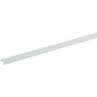 Rothley Multi-Purpose Angle Unequal Sided White Plastic PVC 23.5mm x 43.5mm x 2500mm x 1.5mm