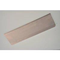 Wickes Nickel Letter Plate - 279 x 82mm