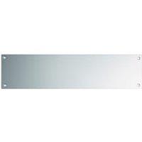 Wickes Finger Plate - Aluminium 76 x 305mm