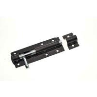 Wickes Black Tower Bolt - 102mm