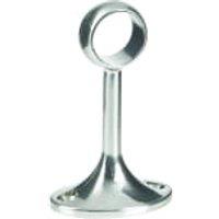 Rothley Brushed Nickel Interior Decorative Centre Rail Bracket - 19mm