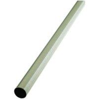 Rothley Brushed Nickel Interior Wardrobe Rail - 25 x 1800mm