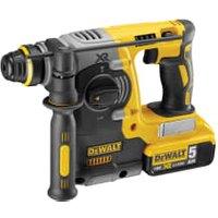 DEWALT DCH273P2-GB 18V XR 2 x 5.0Ah Cordless Brushless SDS+ Hammer Drill