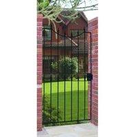 Wickes Windsor Black Steel Gate - 914 x 1880mm