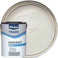 Wickes Trade Contract Matt Emulsion Paint - Shadow Grey - 5L
