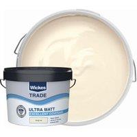 Wickes Trade Ultra Matt Paint - Magnolia - 10L
