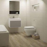 Boutiquewickes Arkety Bone Structure Ceramic Wall Tile - 600 X 300mm