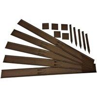 Swift Edge Brown Garden Edging Kit - 6m