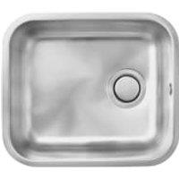 Carron Phoenix Zeta 1 Bowl Kitchen Sink - Stainless Steel