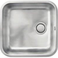 Carron Phoenix Zeta 1 Bowl Large Kitchen Sink - Stainless Steel