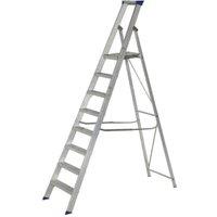 Werner MasterTrade 8 Tread Aluminium Platform Stepladder
