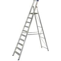 Werner MasterTrade 10 Tread Aluminium Platform Stepladder