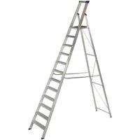 Werner MasterTrade 12 Tread Aluminium Platform Stepladder