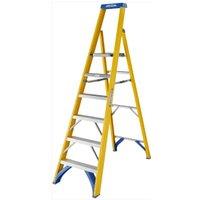 Werner 6 Tread Fibreglass Platform Stepladder