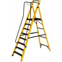 Werner Megastep 8 Tread Fibreglass Platform Stepladder