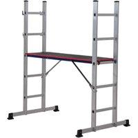 Werner 5 in 1 Aluminium Combination Ladder with Platform