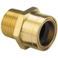 Primaflow Copper Push-Fit Straight Male Connector - 15mm x 1/2in