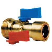 Primaflow Copper Push-Fit Washing Machine Tap - 15mm x 19mm