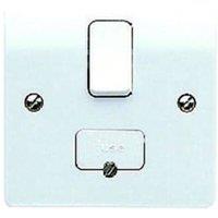 MK 13A Fused Switched Connection Flex Unit - White