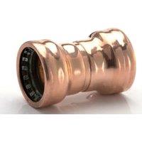 Primaflow Copper Push-Fit Straight Coupling - 22mm