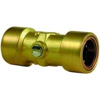 Primaflow Copper Push-Fit Service Valve - 15mm - Pack of 2